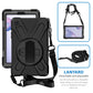 Strike Rugged Case with Hand Strap and Lanyard for Samsung Galaxy Tab A 8.4"