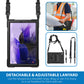 Strike Rugged Case with Hand Strap and Lanyard for Samsung Galaxy Tab S7 FE