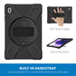 Strike Rugged Case with Hand Strap and Lanyard for Samsung Galaxy Tab S7 FE