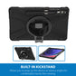 Strike Rugged Case with Hand Strap and Lanyard for Samsung Galaxy Tab S10+/S9 FE+/S9+/S8+/S7FE/S7+