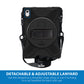 Strike Rugged Case with Hand Strap and Lanyard for Apple iPad (11th/10th Gen)
