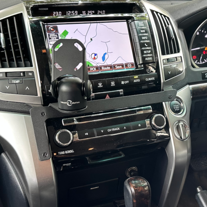 Industrial Evolution InDash Mount for Toyota LandCruiser 200 (2008-15) Sahara, VX