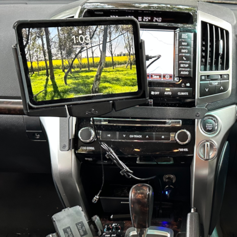 Industrial Evolution InDash Mount for Toyota LandCruiser 200 (2008-15) Sahara, VX