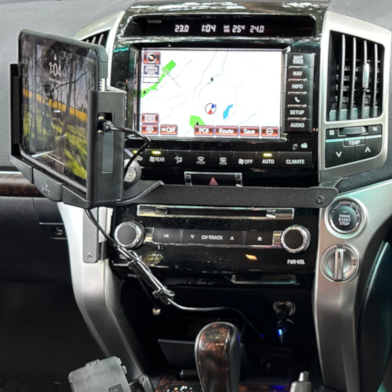 Industrial Evolution InDash Mount for Toyota LandCruiser 200 (2008-15) Sahara, VX