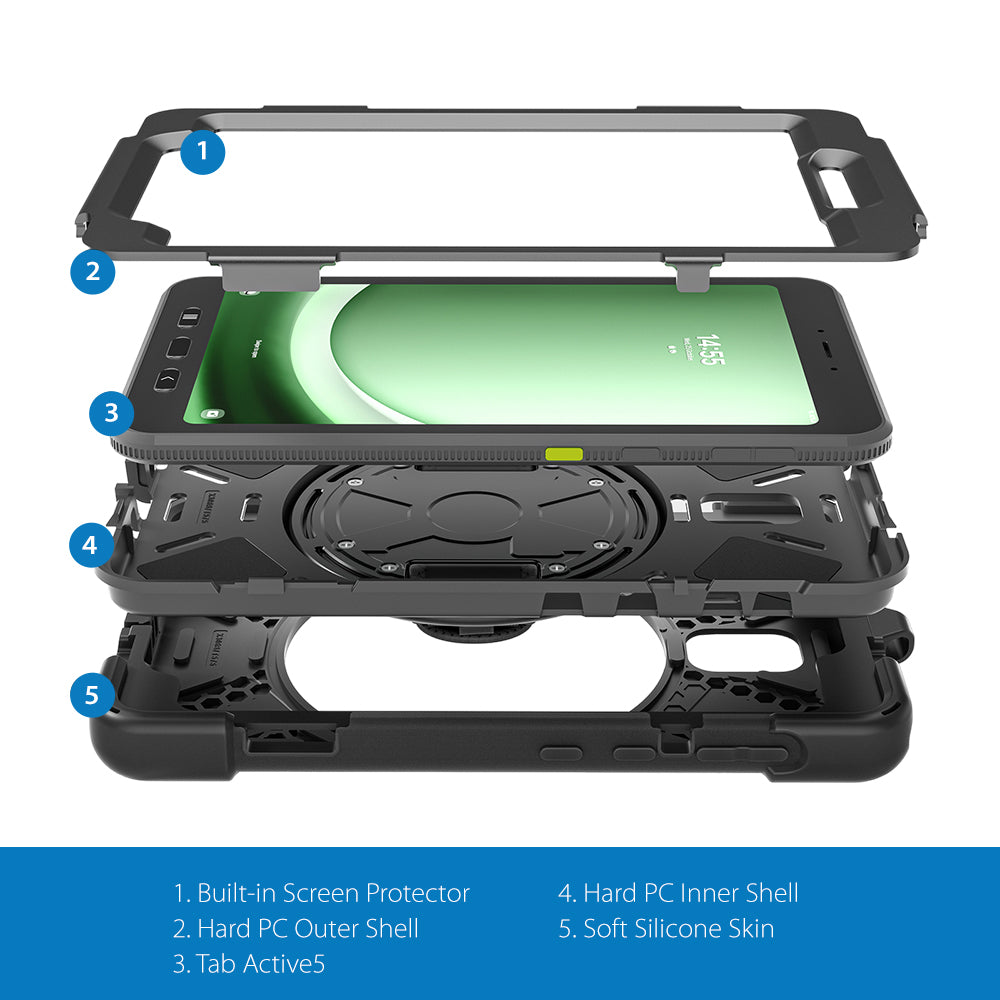 Samsung Tab Active 5 Protector Case Strike