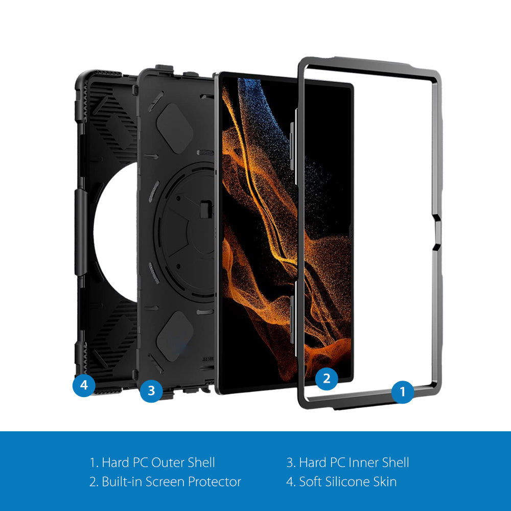 Samsung Tab S8 Ultra Protector Case | Tablet Cover | Strike