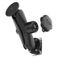 RAM® Locking Drill-Down Dashboard Mount with Backing Plate - C Size Med (RAM-101L-225B2U)