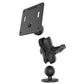 RAM® Double Ball Mount with 75x75mm VESA Plate - C Size Short (RAM-101U-B-2461)