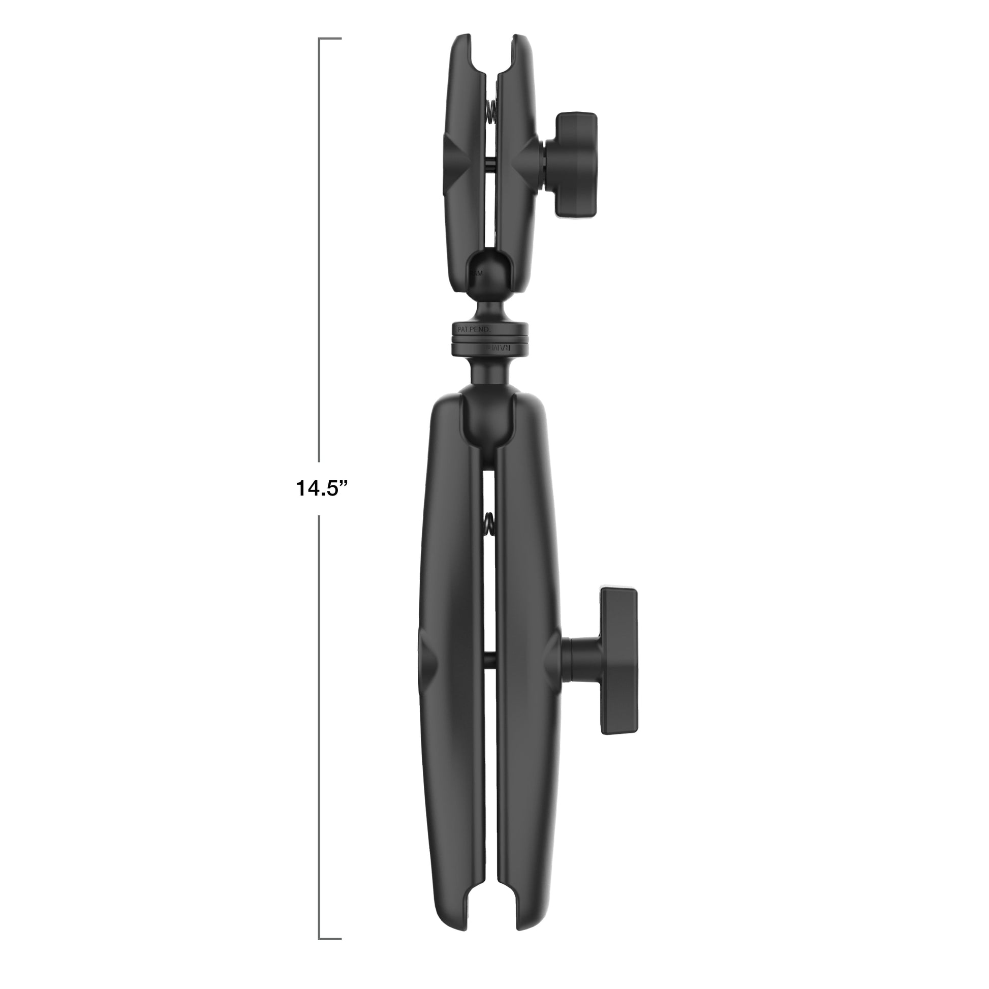 RAM® 14.5" Long C Size to B Size Double Socket Arm Extension (RAM-201-D-BC-201U)