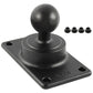 RAM® 50x100mm Half VESA Plate with Ball - C Size (RAM-243U)