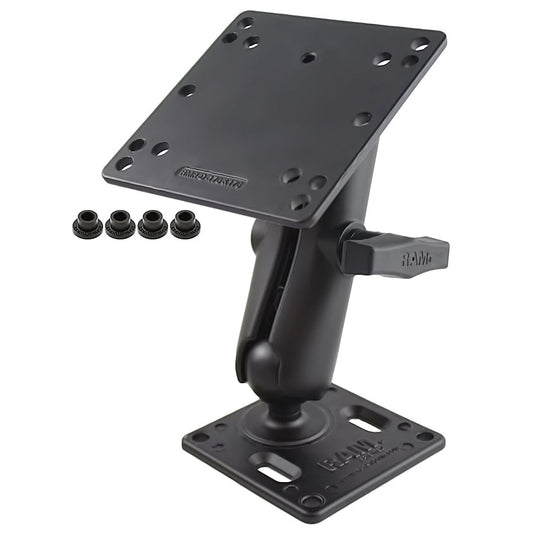 RAM® Double Ball Mount with 75x75mm VESA Plate and 100x100mm VESA Plate (RAM-246-2461U)