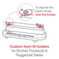 RAM® Printer Mount for Brother PocketJet with Medium Tough-Claw™ (RAM-404-VPR-101U)