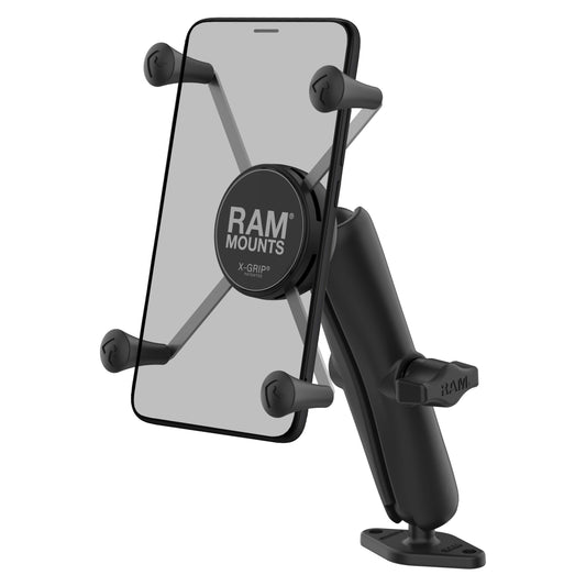 RAM® X-Grip® Large Phone Mount with Diamond Base - Long Arm (RAM-B-102-C-UN10U)