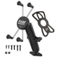 RAM® X-Grip® Large Phone Mount with Diamond Base - Long Arm (RAM-B-102-C-UN10U)