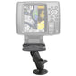 RAM 1" Ball Marine Electronic "LIGHT USE" Mount for Humminbird Matrix and Lowrance (RAM-B-107U)