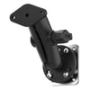 RAM® Double Ball Mount with Backing Plate & Diamond Plate (RAM-B-138U-225B2)