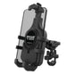 RAM® Quick-Grip™ Pro Phone Mount with Handlebar U-Bolt Base - Short (RAM-B-149Z-A-PD5U)