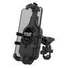 RAM® Quick-Grip™ Pro Phone Mount with Handlebar U-Bolt Base - Short (RAM-B-149Z-A-PD5U)