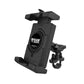 RAM® Quick-Grip™ Pro XL Phone Mount with Handlebar U-Bolt Base - Short (RAM-B-149Z-A-PD7U)