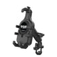 RAM® Quick-Grip™ Pro Phone Mount with Handlebar U-Bolt Base - Medium (RAM-B-149Z-PD5U)