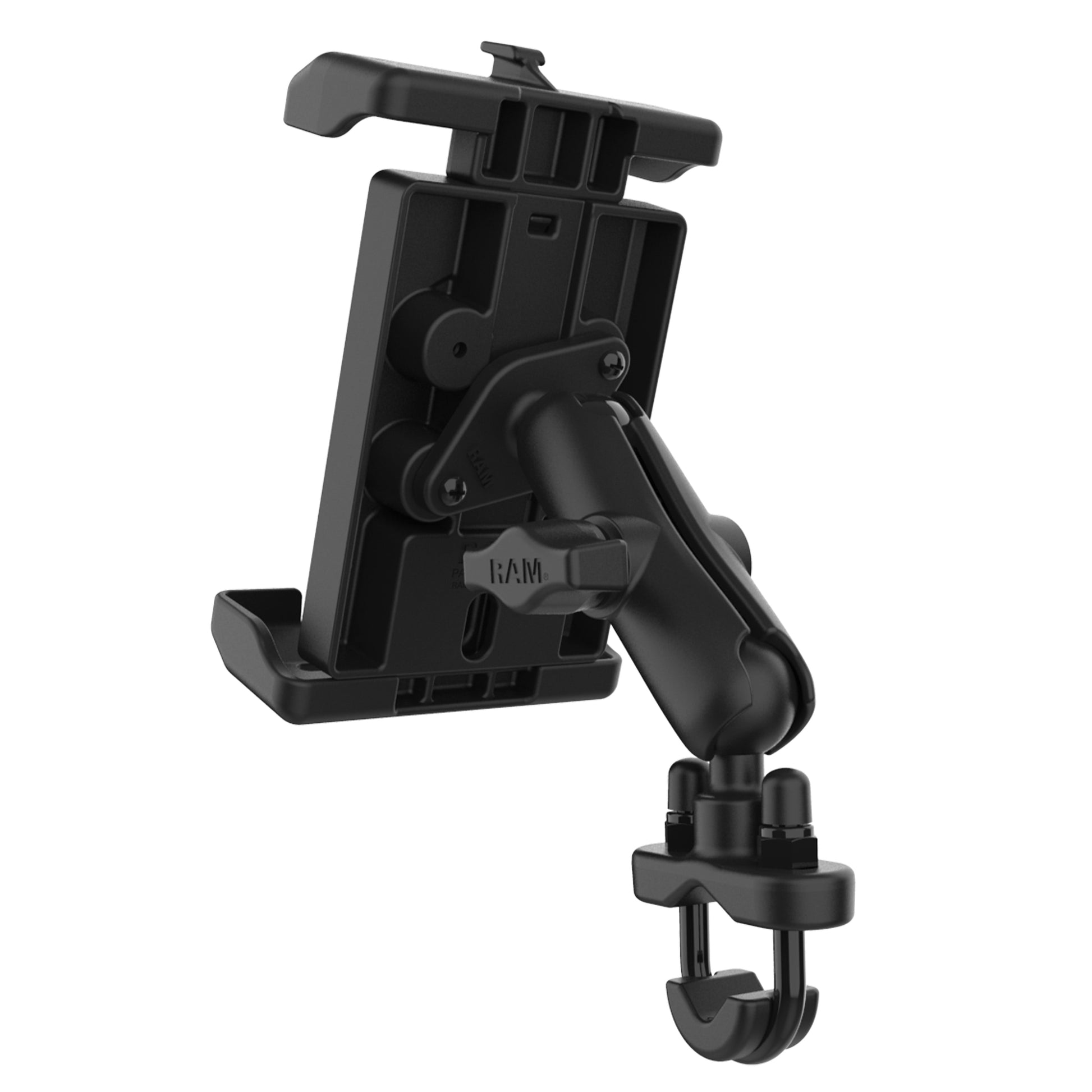 RAM® Quick-Grip™ Pro XL Phone Mount with Handlebar U-Bolt Base - Medium (RAM-B-149Z-PD7U)