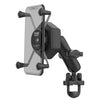 RAM® X-Grip® Large Phone Mount with Vibe-Safe™ & U-Bolt Base - Medium (RAM-B-149Z-UN10-462)