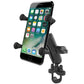 RAM Handlebar U-Bolt Mount with Universal RAM® X-Grip® Cell/iPhone Cradle (RAM-B-149Z-UN7U)