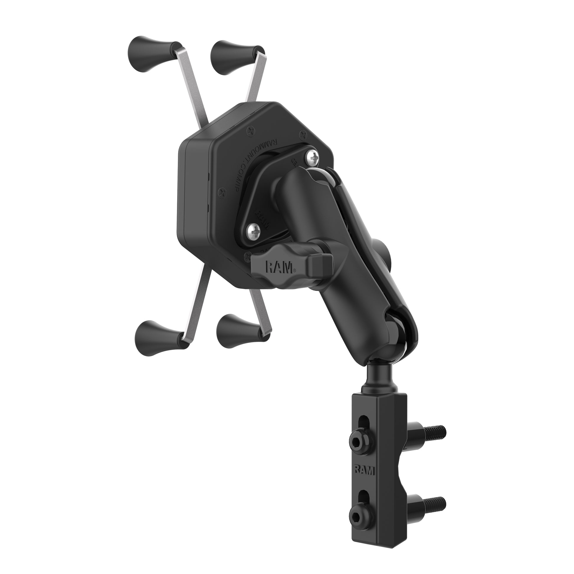 RAM® X-Grip® Large Phone Mount with Vibe-Safe™ & Reservoir Base (RAM-B-174-UN10-462)