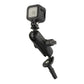 RAM® Motorcycle Fork Stem Mount with Universal Action Camera Adapter (RAM-B-176-GOP1U)