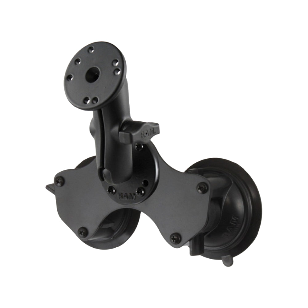 RAM® Twist-Lock™ Dual Suction Cup Mount