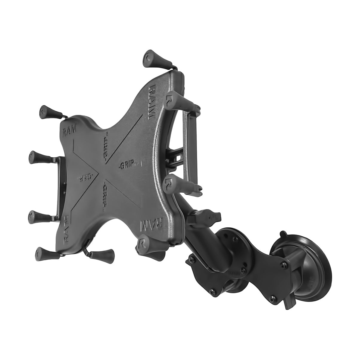RAM® X-Grip® with Twist-Lock™ Dual Suction for 9"-11" Tablets - Long (RAM-B-189-C-UN9U)