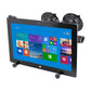 RAM® X-Grip® with Twist-Lock™ Dual Suction for 9"-11" Tablets - Long (RAM-B-189-C-UN9U)