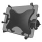 RAM® X-Grip® with Twist-Lock™ Pivot Suction for 9"-11" Tablets - Short (RAM-B-189-PIV1-A-UN9U)