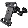 RAM® Tab-Tite™ with RAM® Twist-Lock™ Dual Suction for Tablets with Cases (RAM-B-189-PIV1-TAB20-ALA1-KRU)