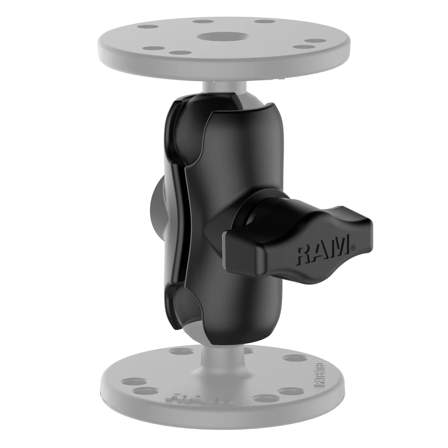 RAM Short Double Socket Arm for B Size 1" Balls (RAM-B-201U-A)