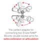 RAM 1" Double Ball Adapter (RAM-B-230U)