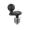 RAM® Motorcycle Fork Stem Wedge Ball Base - 25-32mm Holes (RAM-B-342W-3U)