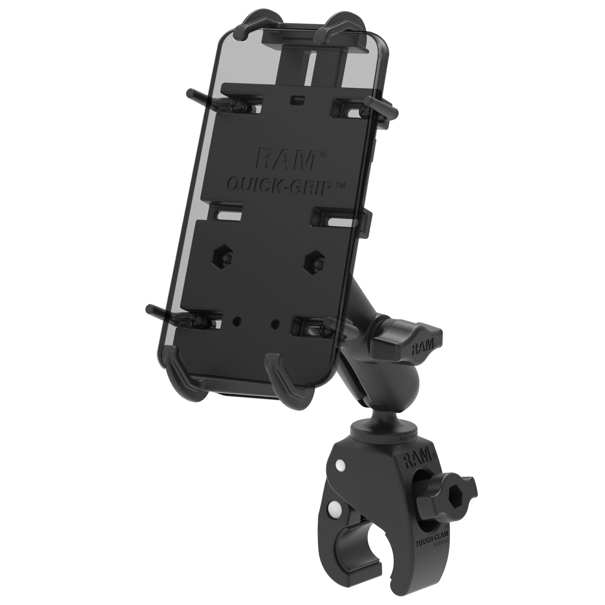 RAM® Quick-Grip™ XL Phone Mount with Small Tough-Claw™ Base - Medium (RAM-B-400-PD4U)