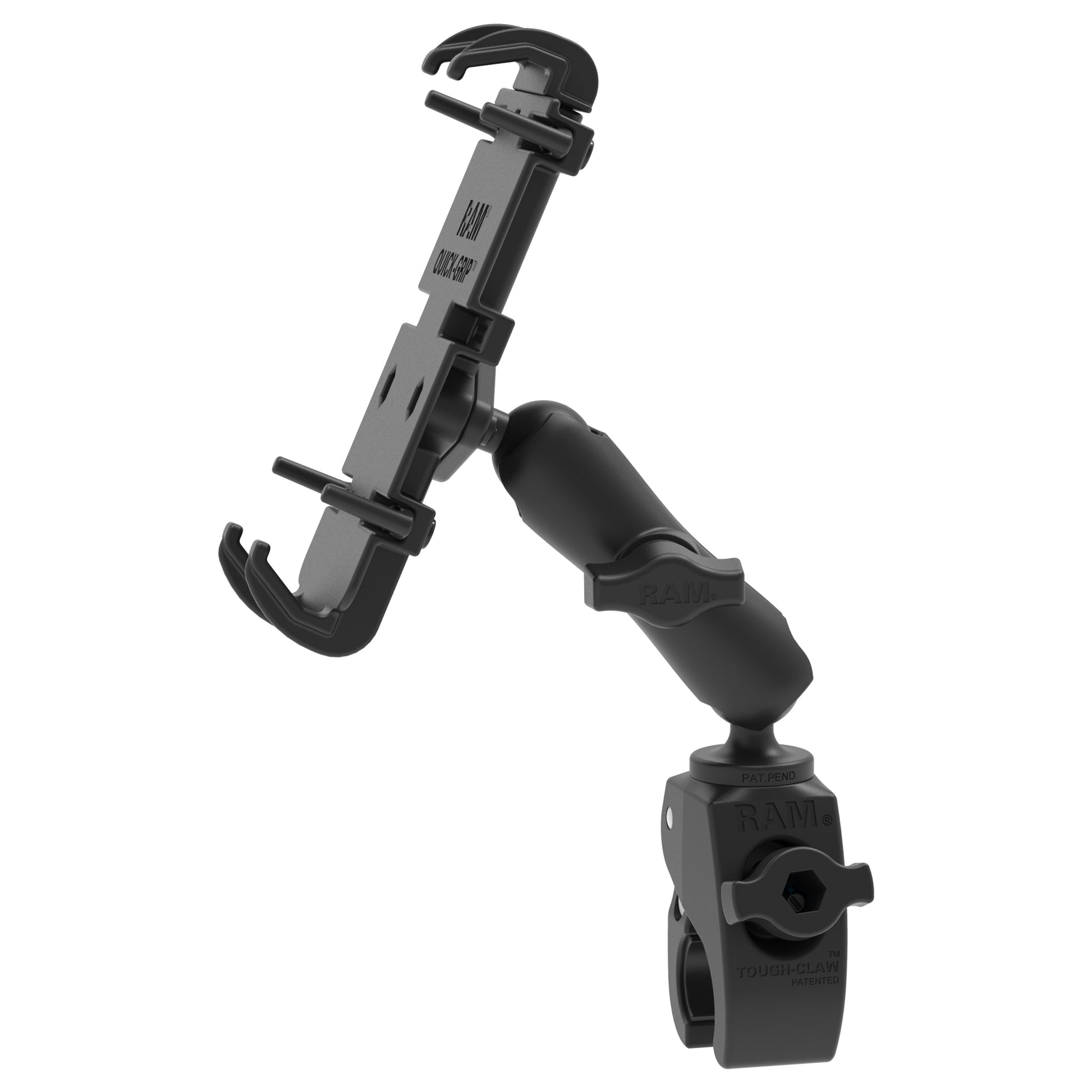 RAM® Quick-Grip™ XL Phone Mount with Small Tough-Claw™ Base - Medium (RAM-B-400-PD4U)