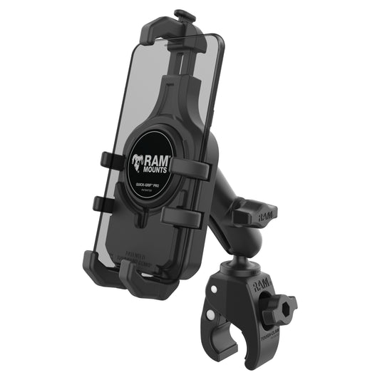 RAM® Quick-Grip™ Pro Phone Mount with Small Tough-Claw™ Base - Medium (RAM-B-400-PD5U)