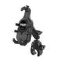 RAM® Quick-Grip™ Pro Phone Mount with Small Tough-Claw™ Base - Medium (RAM-B-400-PD5U)