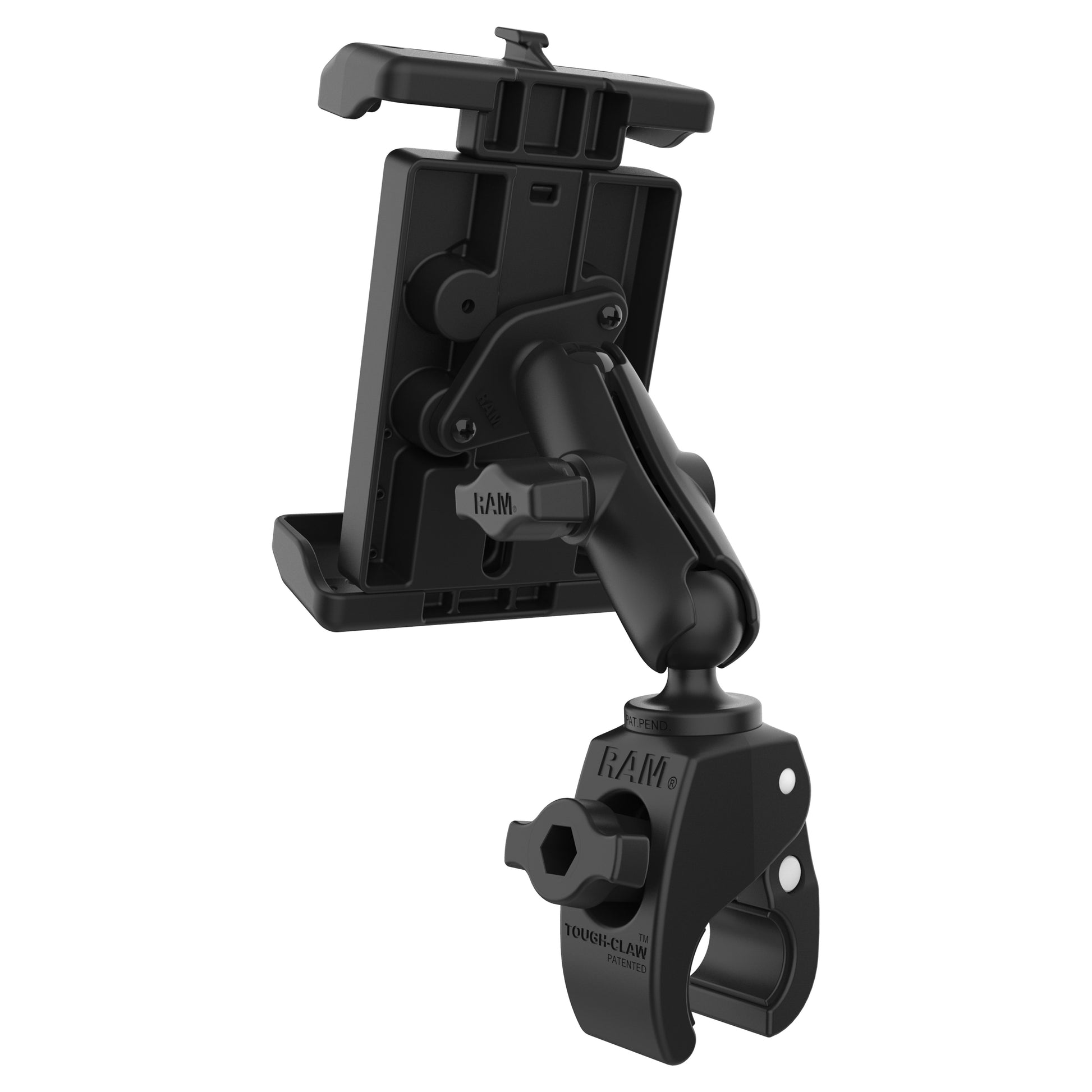 RAM® Quick-Grip™ Pro XL Phone Mount with Small Tough-Claw™ Base - Medium (RAM-B-400-PD7U)