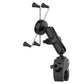 RAM® X-Grip® Large Phone Mount with Tough-Claw™ Medium Clamp Base (RAM-B-400-UN10U)