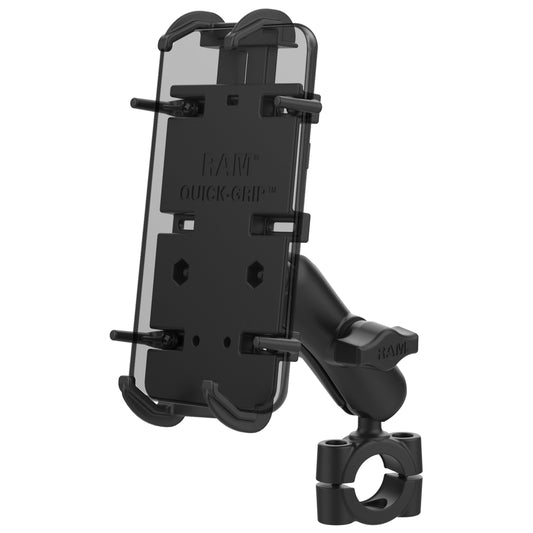 RAM® Quick-Grip™ XL Phone Mount with Medium Torque™ Base - Medium (RAM-B-408-75-1-PD4U)
