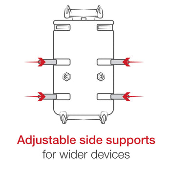 RAM® Quick-Grip™ XL Phone Mount with Medium Torque™ Base - Medium (RAM-B-408-75-1-PD4U)