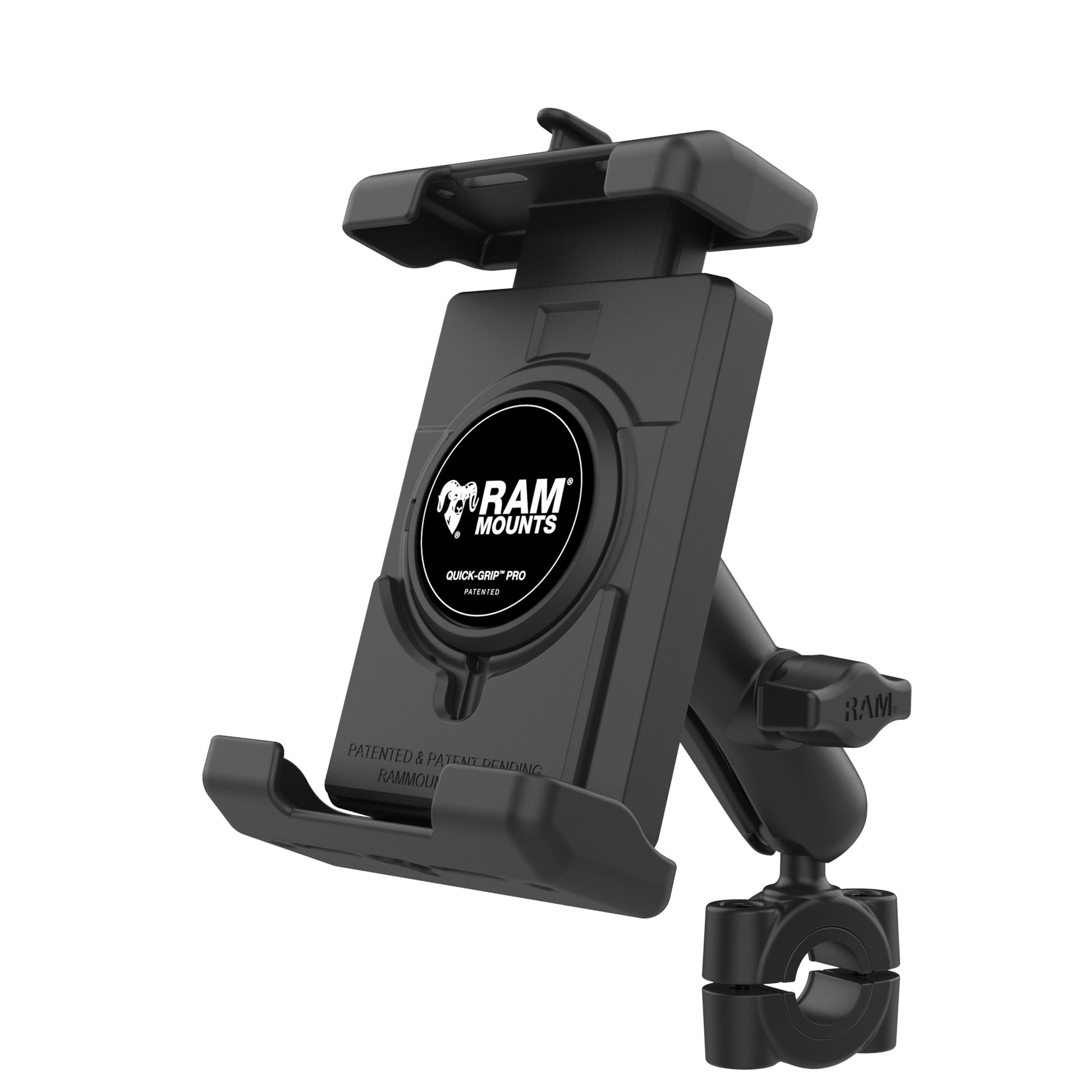 RAM® Quick-Grip™ Pro XL Phone Mount with Medium Torque™ Base - Medium (RAM-B-408-75-1-PD7U)