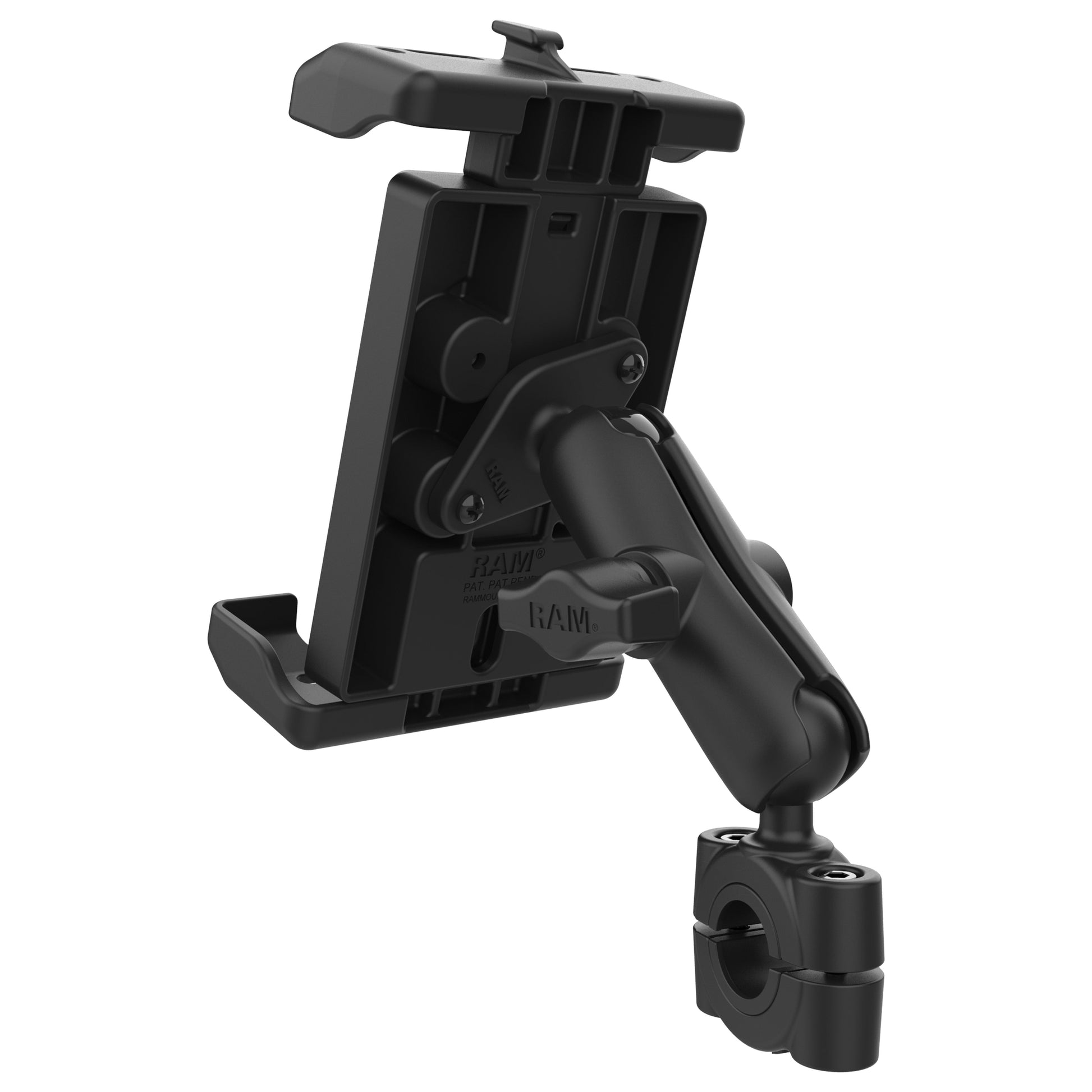 RAM® Quick-Grip™ Pro XL Phone Mount with Medium Torque™ Base - Medium (RAM-B-408-75-1-PD7U)
