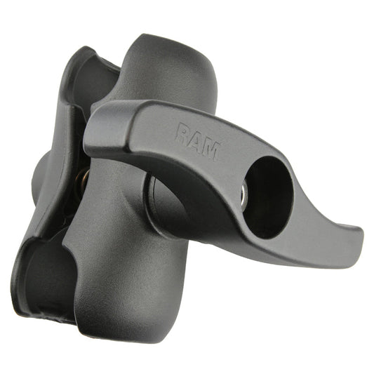 RAM® Double Socket Arm with Large Knob - D Size Short (RAM-D-201U-C-NEC2)