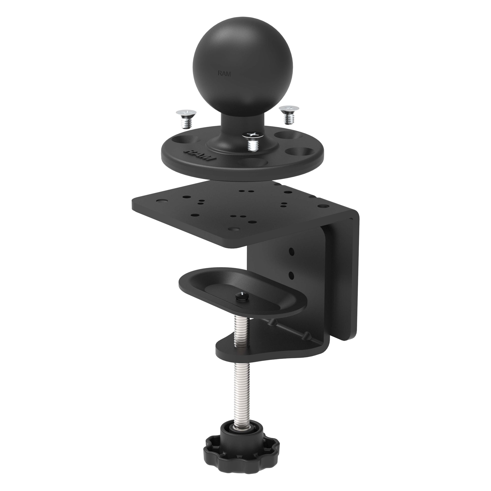 RAM® Heavy Duty C-Clamp Base with D Size Ball (RAM-D-202U-CC1)