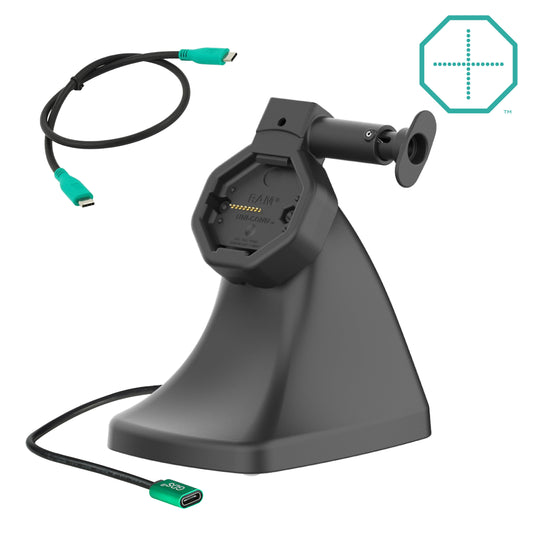 GDS® Uni-Conn™ Powered Kiosk Dock with Release Button & USB-C (RAM-GDS-DOCK-D10K-U5-C)